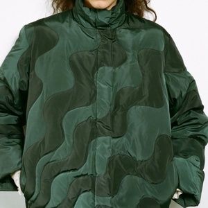 ISO 👀: PALOMA WOOL hokusai wave puffer jacket GREEN, XS or S